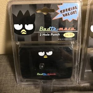 Vintage Sanrio Badtz Maru hole punch .Ships Usa only